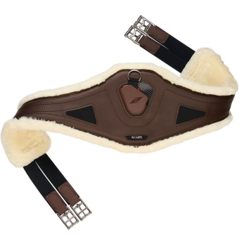 Popręg Techno-Fur Candy Brązowy
