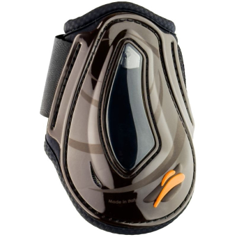 Ochraniacze skokowe tył eAirshock Legend Velcro Brązowe