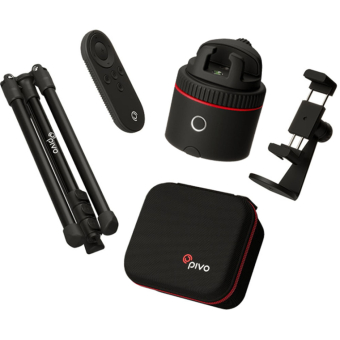 Uchwyt na kamerę Pivo Pod Essential Kit Czarny/Czerwony