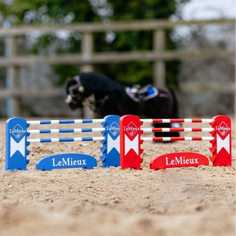 Jump Set Toy Pony Czerwony/Niebieski