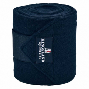 Bandaże Fleece Classic Dwupak Granatowy 0Niebieski