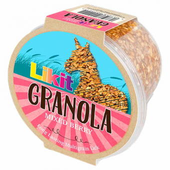 Lick Stone Granola Mieszane Jagody Uzupełnienie z Otworami 550g