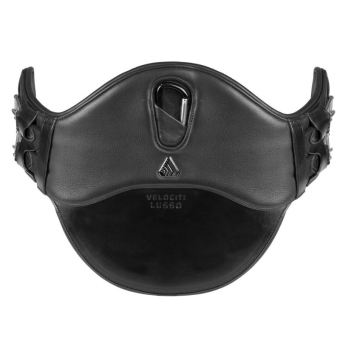 Popręg z krótkim fartuchem LUSSO Czarny