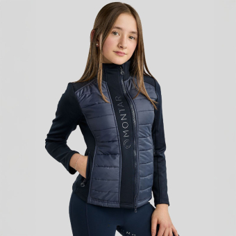 Kurtka hybrydowa Dzieci/Junior Emma Softshell Granatowy