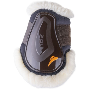 Ochraniacze skokowe tył Vibe Velcro Fluffy Brązowe