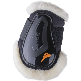 Ochraniacze skokowe tył Vibe Velcro Fluffy Czarne