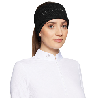 Naczółek Amalie Crystal Czarny