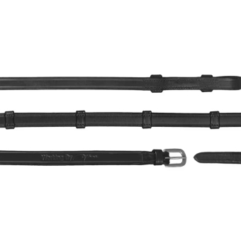 Wodze skórzane Working Collection Czarne