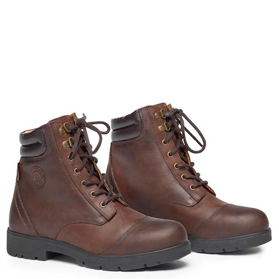 Sztyblety jeździeckie Wild River z sznurówkami Brazowy