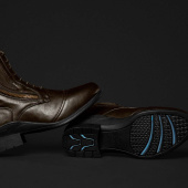 Sztyblety jeździeckie Veganza Side Zip Paddock Brown Sztyblety jeździeckie Veganza Side Zip Paddock Brown