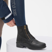 Sztyblety jeździeckie Valkyria Side Zip Paddock Czarny Sztyblety jeździeckie Valkyria Side Zip Paddock Czarny