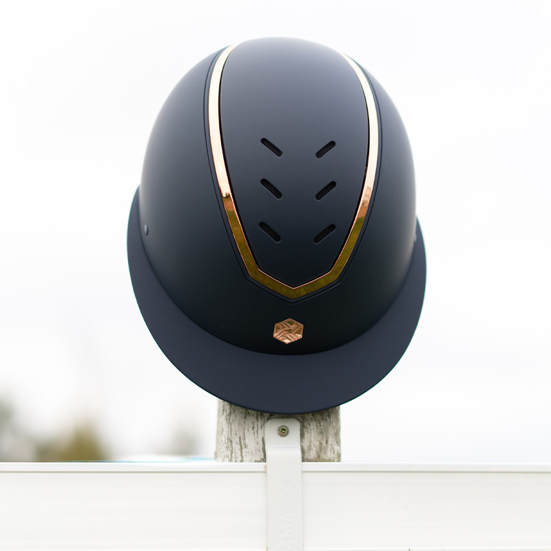 Kask Kylo Matte Wide Peak Granatowy/Rose Gold