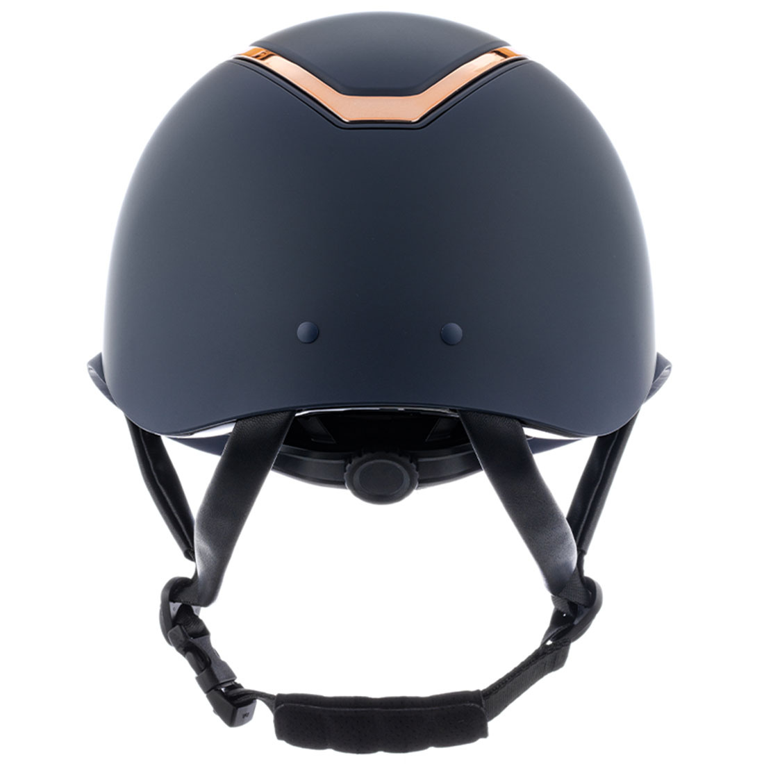 Kask jeździeckie MIPS Kylo Matte Wide Peak Navy/Rose Gold