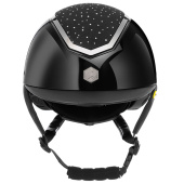 Kask jeździeckie MIPS Kylo Gloss Crystal Black/Chrome Kask jeździeckie MIPS Kylo Gloss Crystal Black/Chrome