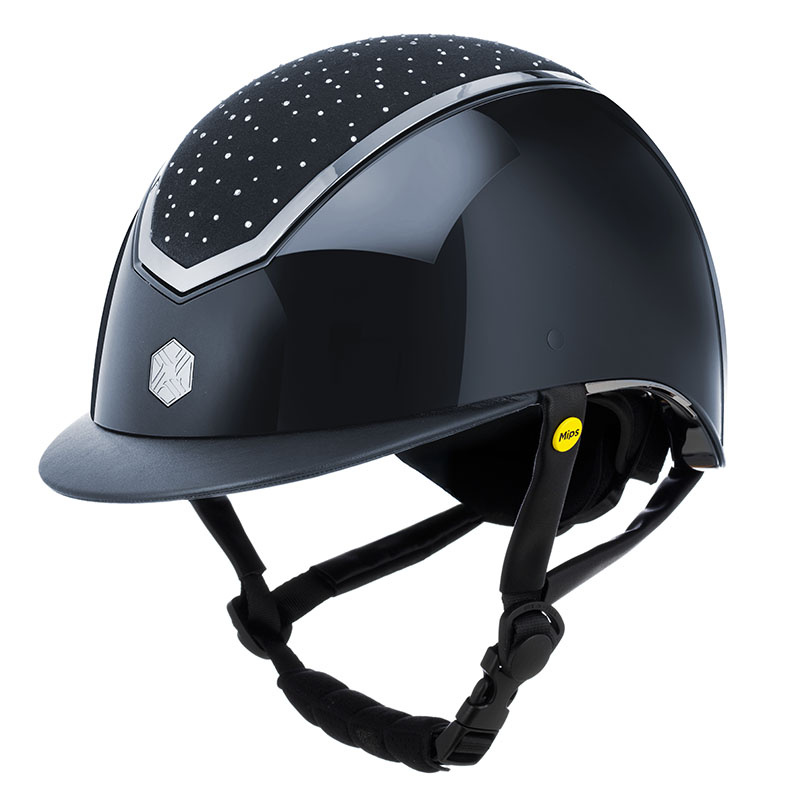 Kask MIPS Kylo Gloss Crystal Granatowy/Brąz