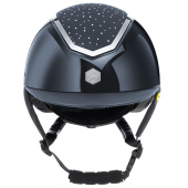 Kask jeździeckie MIPS Kylo Gloss Crystal Navy/Brown Kask jeździeckie MIPS Kylo Gloss Crystal Navy/Brown