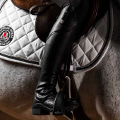 Oficerki jeździeckie Veganza Czarne Oficerki jeździeckie Veganza Czarne