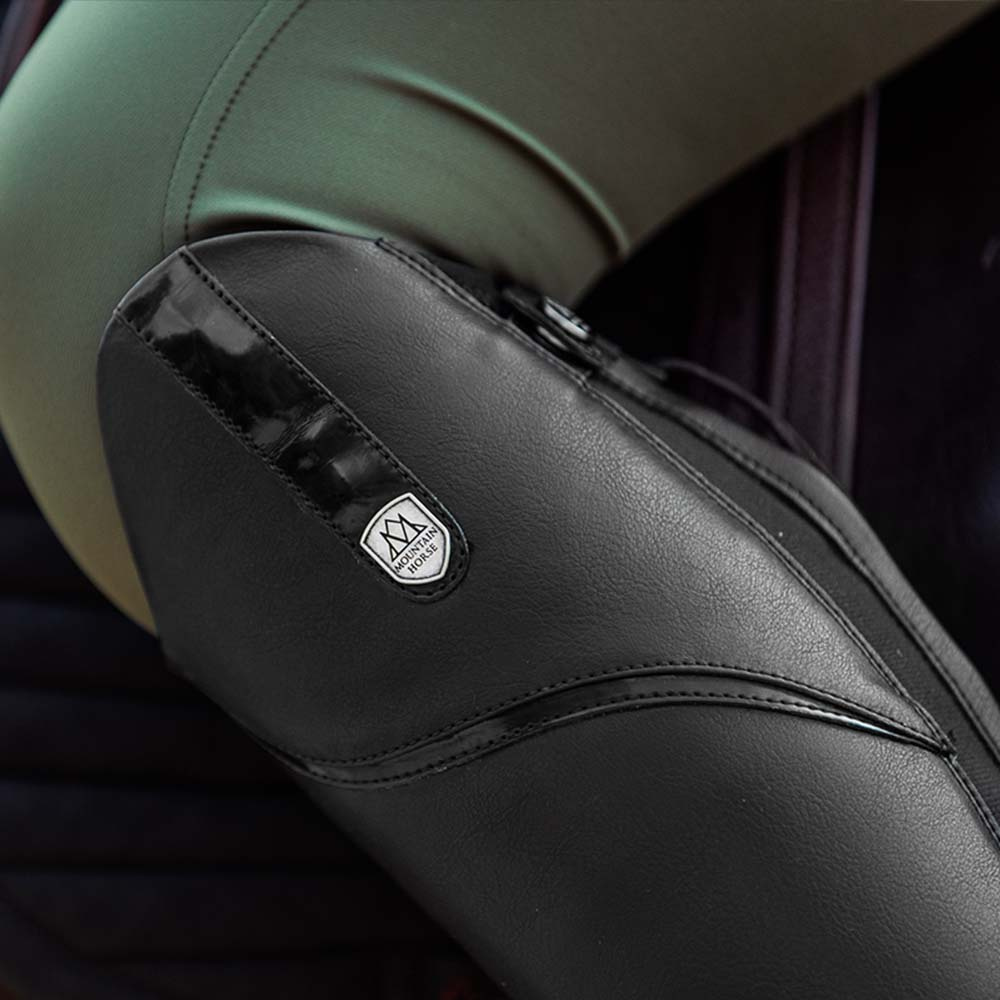 Oficerki jeździeckie Veganza Czarne