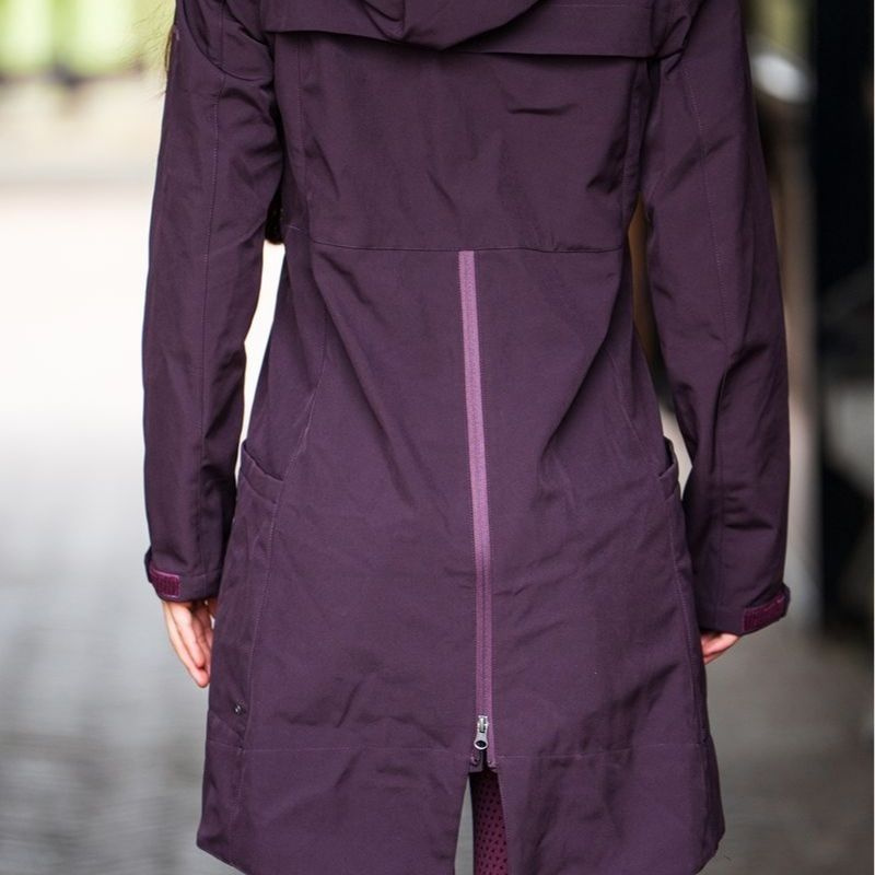 Parka jeździecka Stella Softshell Dark Bordeaux