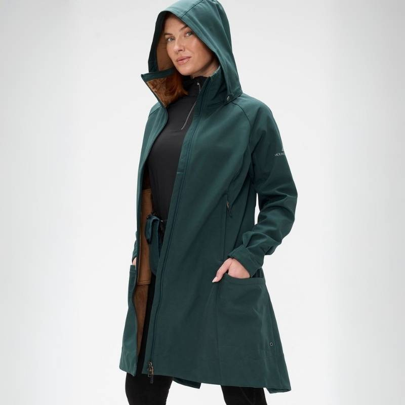 Parka jeździecka Stella Softshell Pine Green