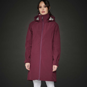 Kurtka jeździecka Stella Softshell Parka Burgundowa Kurtka jeździecka Stella Softshell Parka Burgundowa