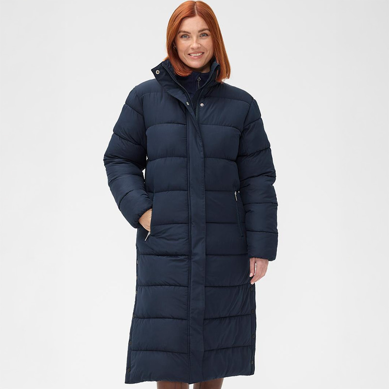 Płaszcz jeździecki Team Granatowy