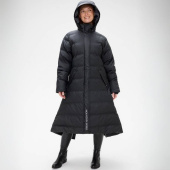 Płaszcz jeździecki Blizz Padded Raincoat Czarny Płaszcz jeździecki Blizz Padded Raincoat Czarny