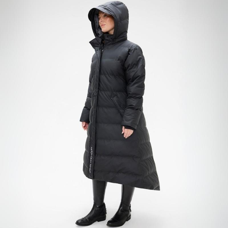 Płaszcz jeździecki Blizz Padded Raincoat Czarny
