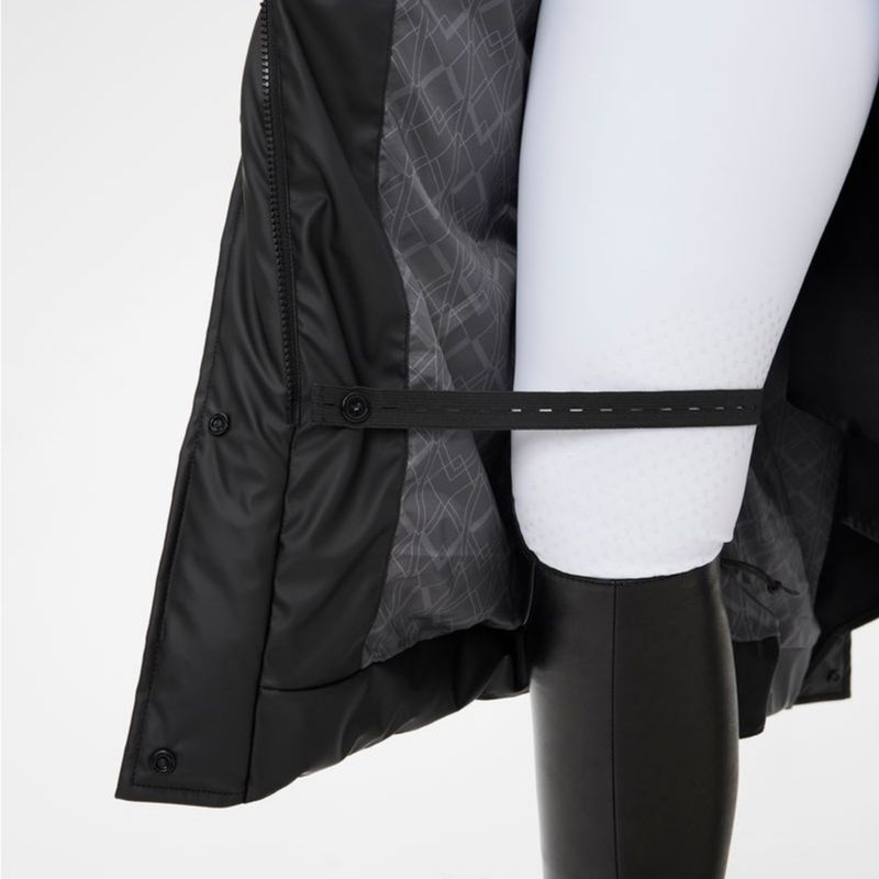 Płaszcz jeździecki Blizz Padded Raincoat Czarny