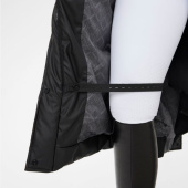 Płaszcz jeździecki Blizz Padded Raincoat Czarny Płaszcz jeździecki Blizz Padded Raincoat Czarny