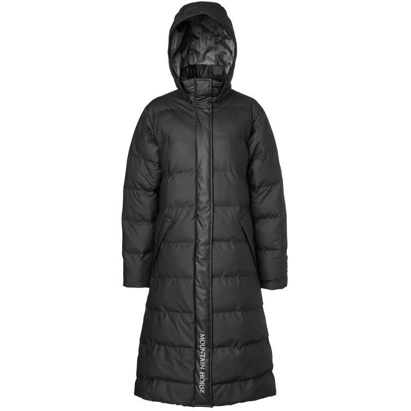 Płaszcz jeździecki Blizz Padded Raincoat Czarny