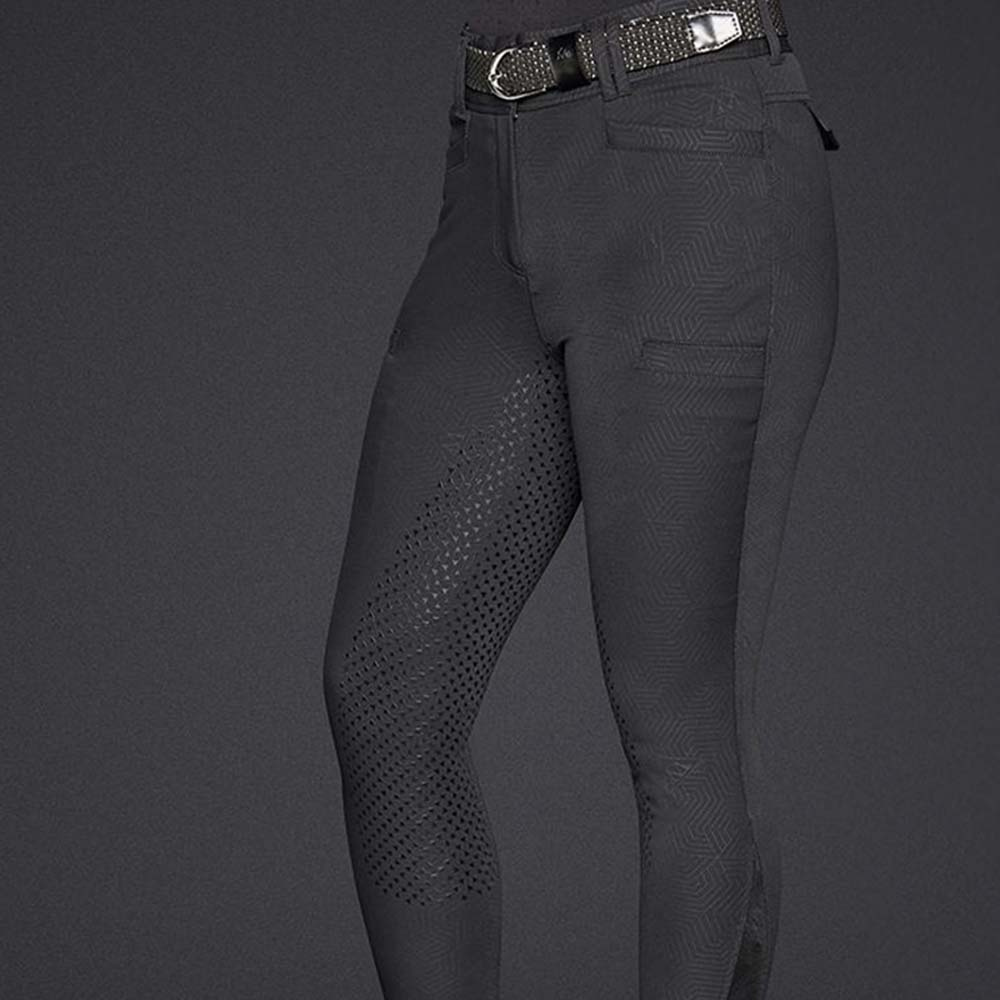 Bryczesy jeździeckie Kate Full Seat Czarny