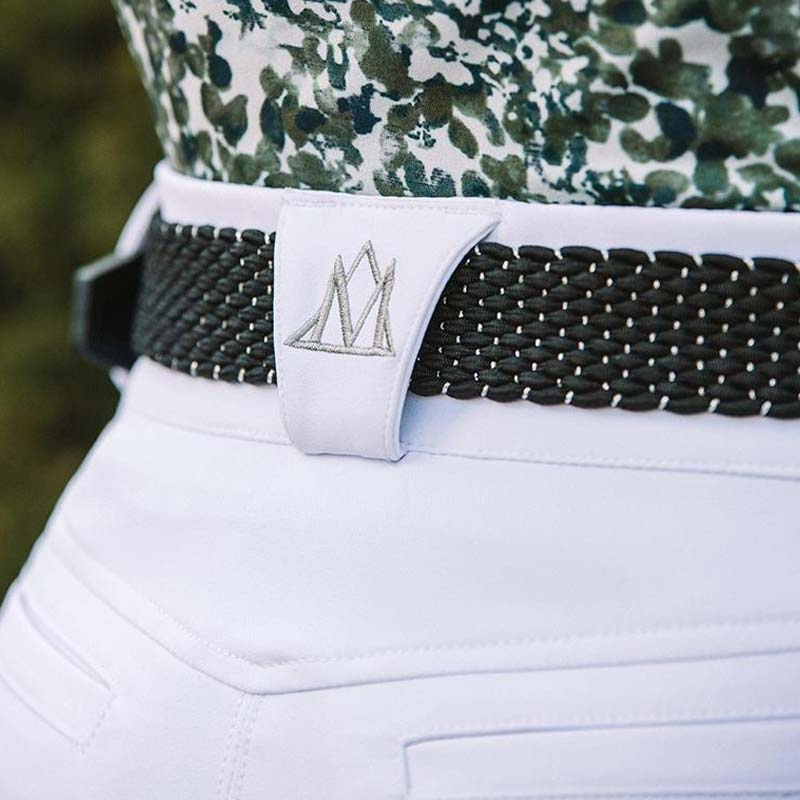 Bryczesy jeździeckie Diana Knee Grip Biały