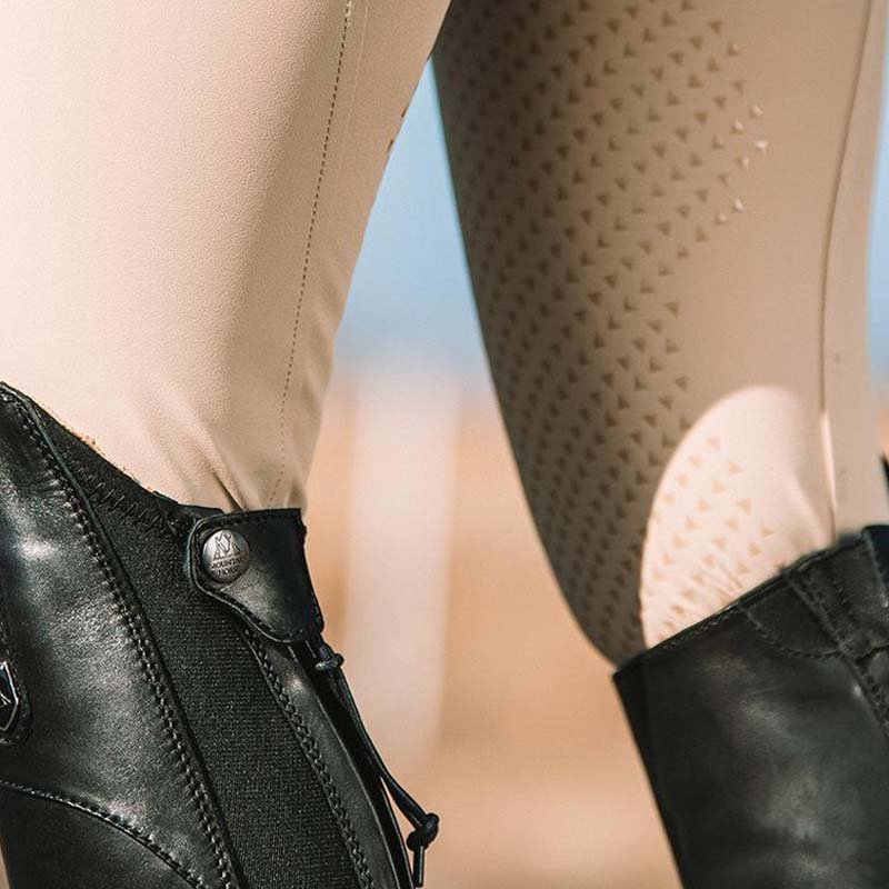 Bryczesy jeździeckie Diana Knee Grip Beżowy