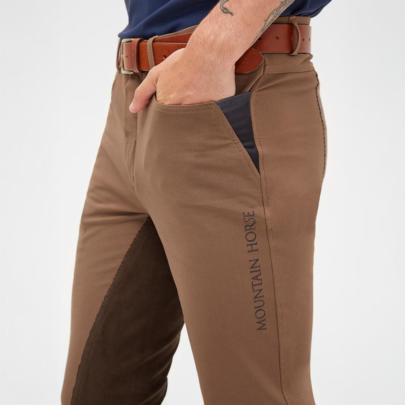 Bryczesy męskie Baldur Jodhpurs Full Grip Taupe
