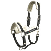 Ogłowie z owczej skóry Tom Czarny Ogłowie z owczej skóry Tom Czarny