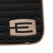 Czaprak E-logo Czarna Cappuccino/Czarna Czaprak E-logo Czarna Cappuccino/Czarna