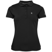 Polo Pique Klasyczne Czarne Polo Pique Klasyczne Czarne