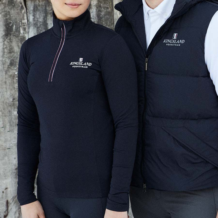 Koszulka Treningowa Klasyczna Granatowa