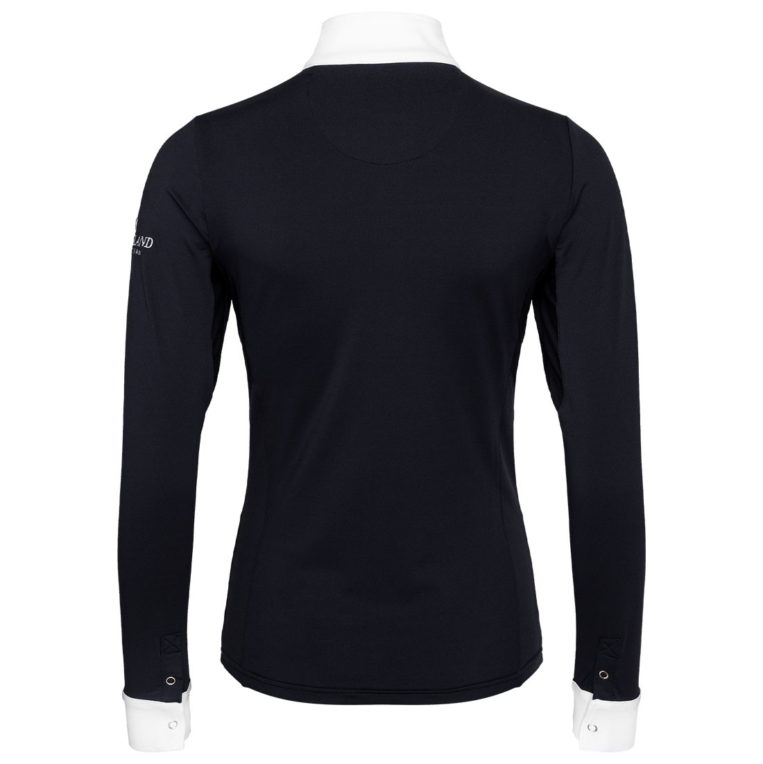 Koszula konkursowa klasyczna długi rękaw granatowa