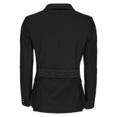 Kurtka konkursowa klasyczna tkanina Softshell czarna Kurtka konkursowa klasyczna tkanina Softshell czarna