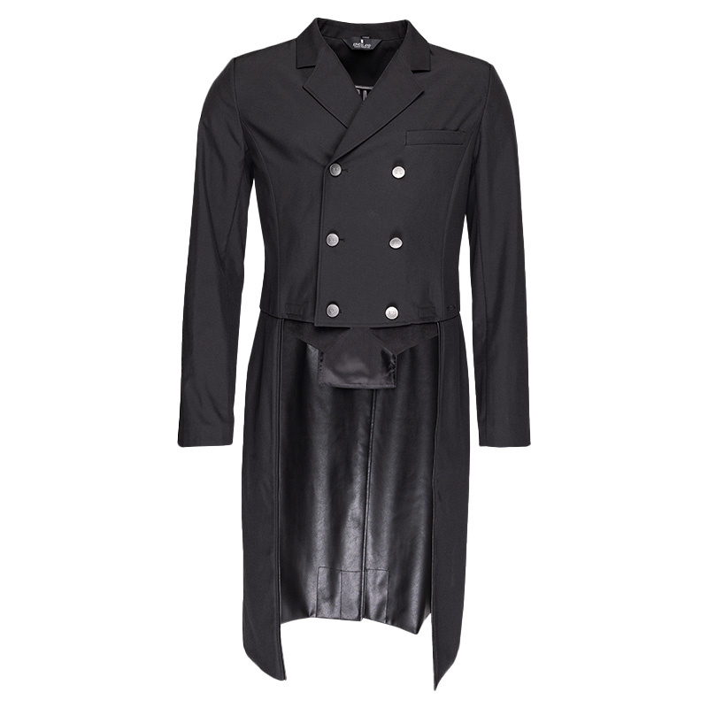 Męski klasyczny frak softshell czarny