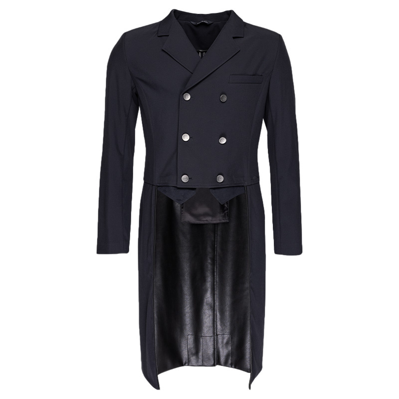 Męski klasyczny frak softshell granatowy