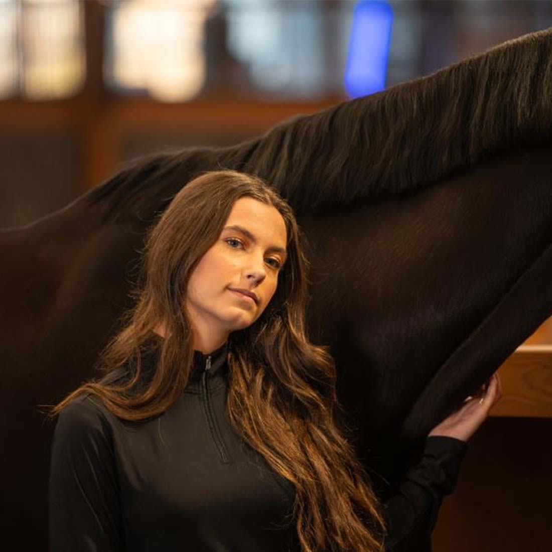 Koszulka Performance Kolyma 1/4 Zip Czarna