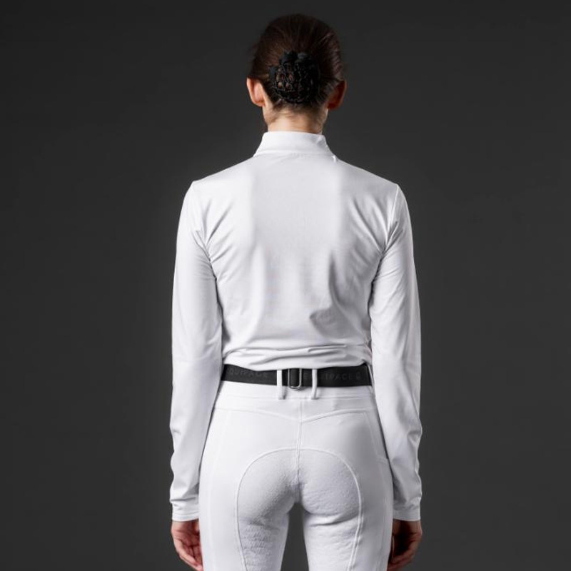 Koszulka Performance Kolyma 1/4 Zip Biała