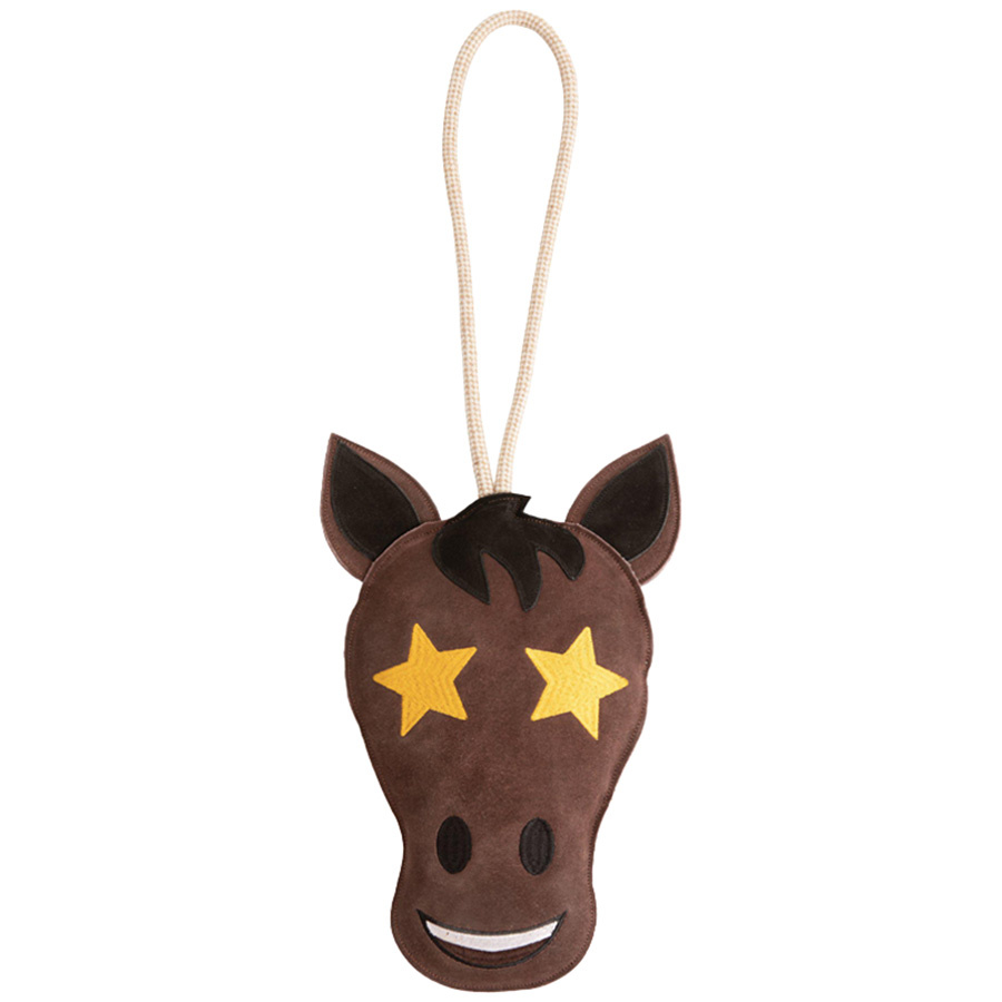 Zabawka dla konia Equimojis The Superstar Ciemny brąz