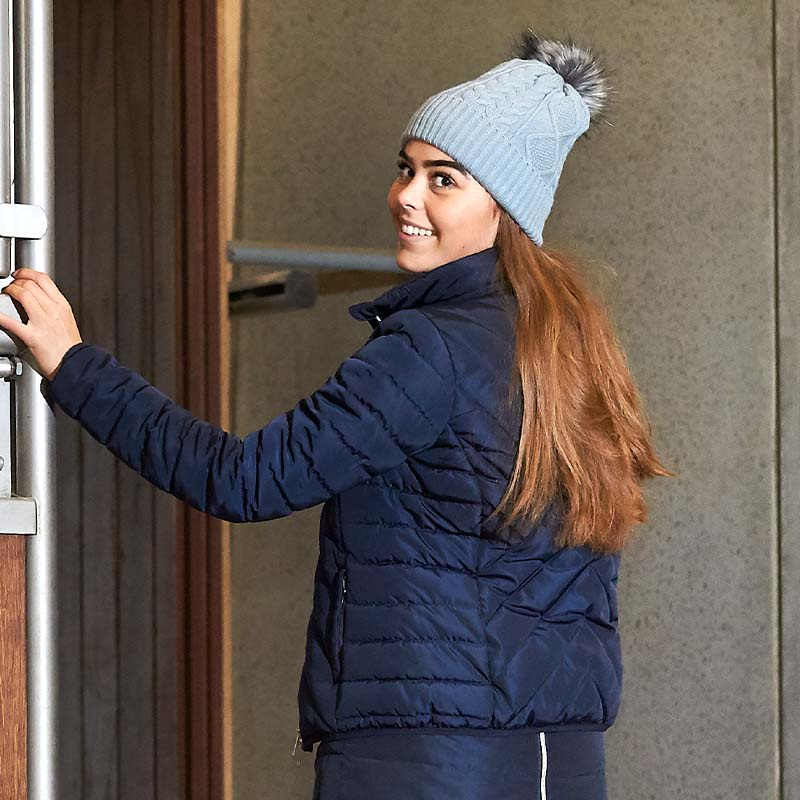 Czapka Gina Gołębia Niebieska