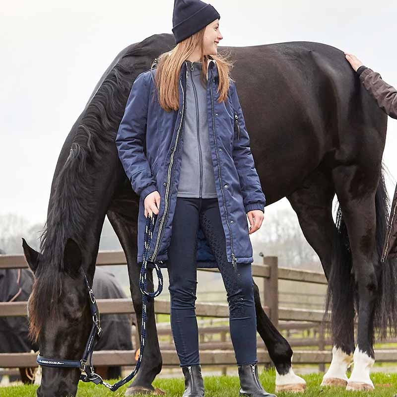 Kurtka jeździecka Jenna Granatowa