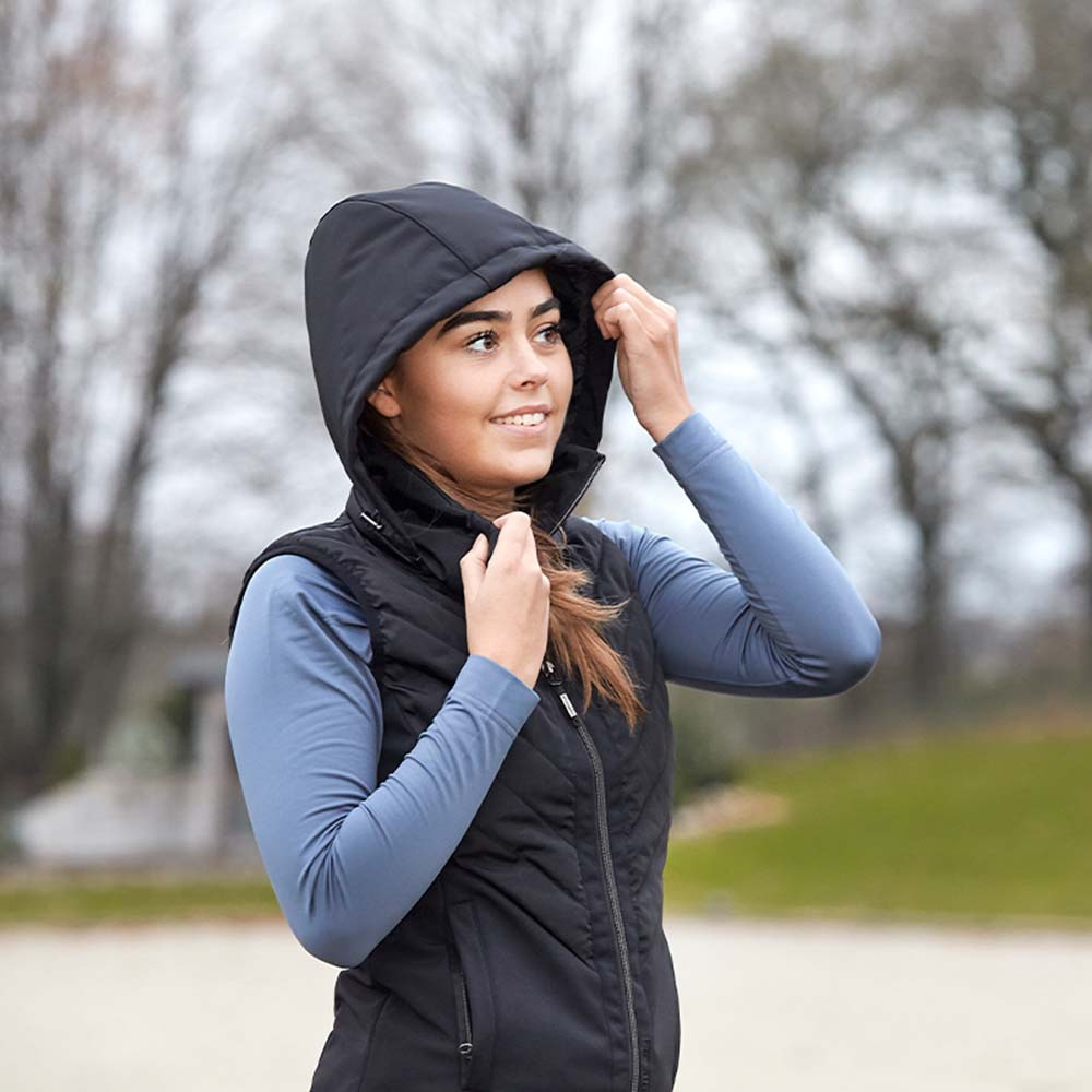 Kamizelka Jeździecka Gaia Czarna