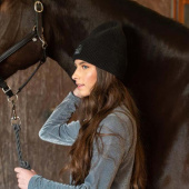 Czapka beanie Lilith Czarna Czapka beanie Lilith Czarna